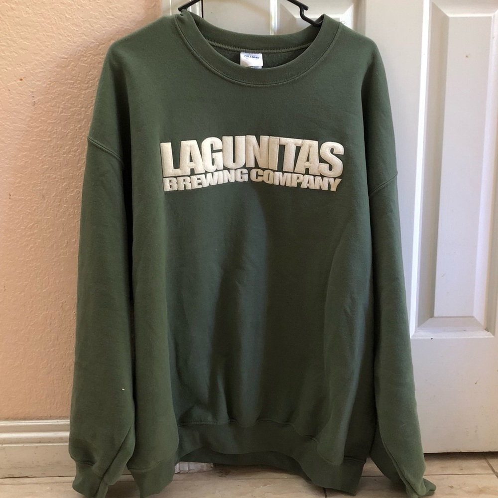 Gildan lagunitas brewing co sweater - xl; made in Honduras